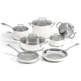 Discontinued 11 Piece Matte White Set 1