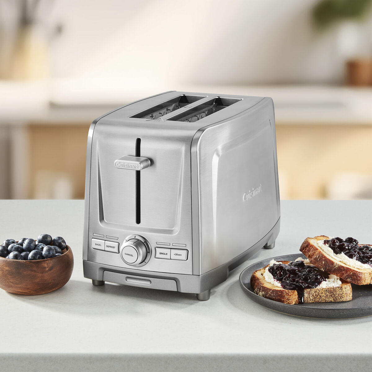 2-Slice XL Slot Stainless Steel Toaster
