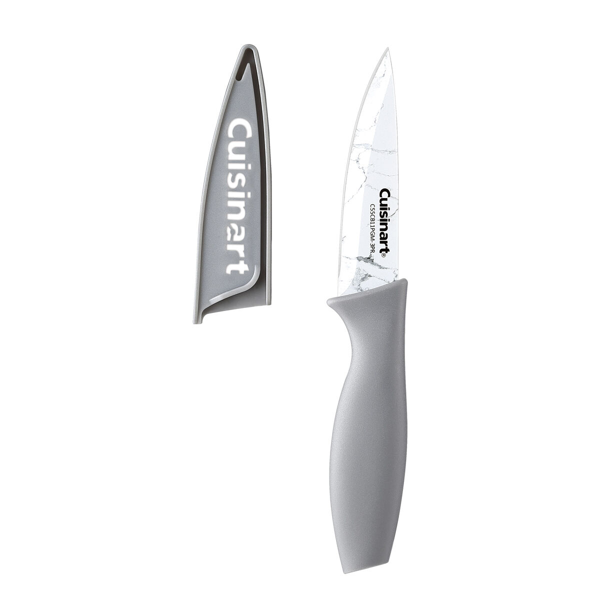 Discontinued Advantage 11pc Knife & Cutting Board Set - Grey Marble 3