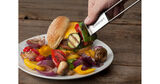 4 Pack Sliding Skewer Set - Built-in Slider Easily Removes Cooked Food 1