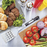 Bamboo Cutting Board with Slide Out Tray 11