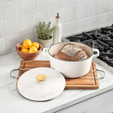 Earth & Essence 5 Qt. Casserole with Cover - Rosemary & Thyme Design 2