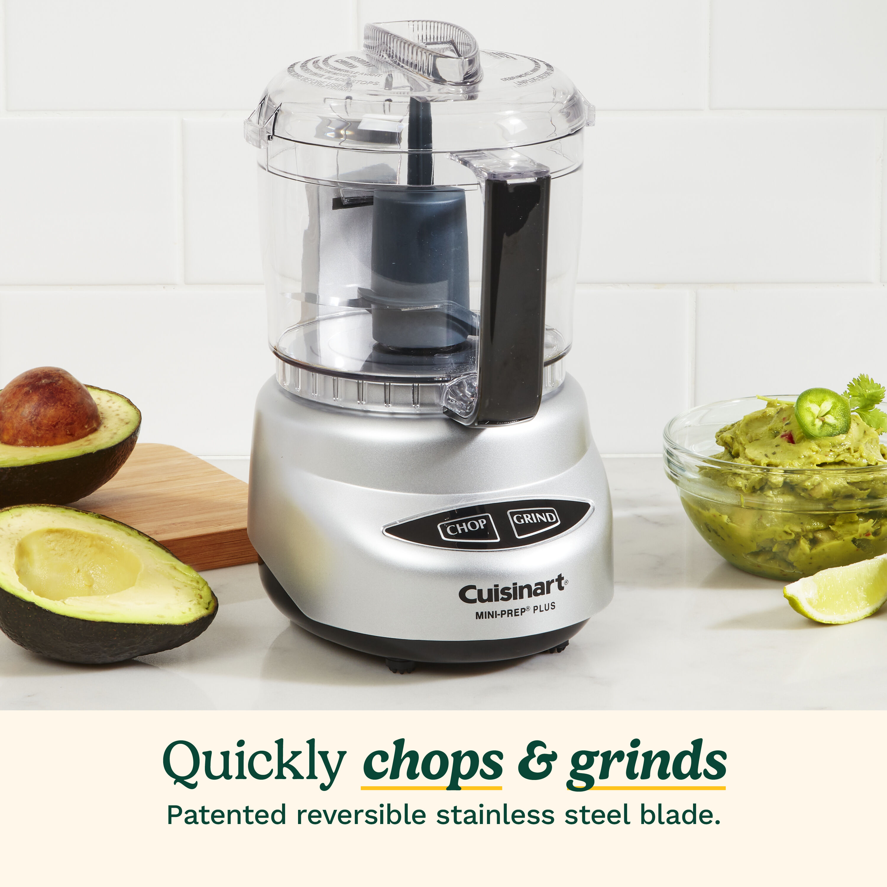Mini Prep Plus Food Processor (Brushed Chrome) | $10 Off! - Cuisinart