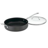 Discontinued 5 Quart Saut&eacute; Pan with Helper Handle & Cover 1