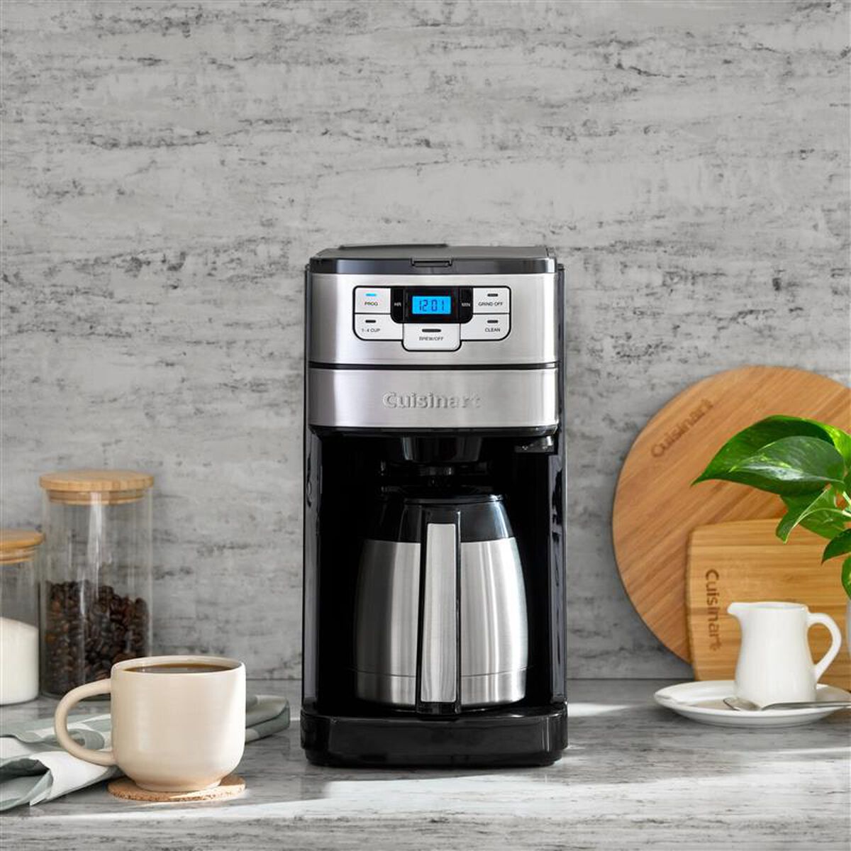 Automatic Grind & Brew 10 Cup Coffee Maker