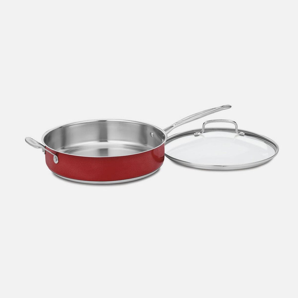 Discontinued 5 Quart Saut&eacute; Pan with Helper Handle and Cover 1