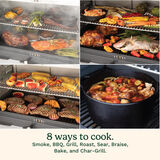 Portable Wood Pellet Grill and Smoker