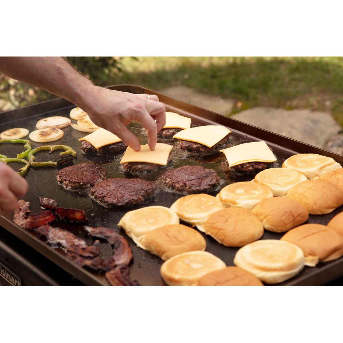 36" 4 Burner Gas Griddle 4