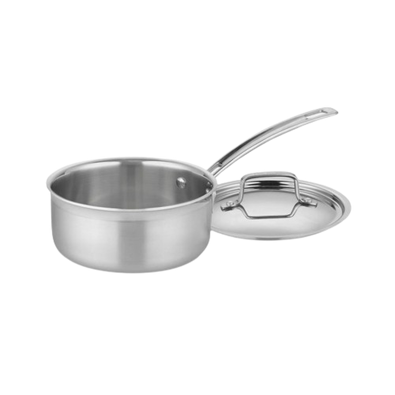 Multiclad Pro&trade; Tri-Ply Stainless 1.5 Qt. Saucepan with Cover