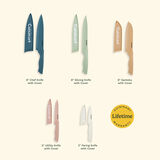 Advantage&reg; 12-Piece Ceramic-Coated Knife Set