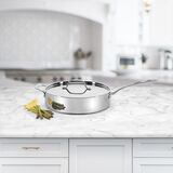 Discontinued Custom-Clad 5-Ply Stainless Steel 10 Piece Cookware Set 9