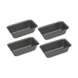 4-pc 5.5" x 2.5" Mini Loaf Pan Set 1
