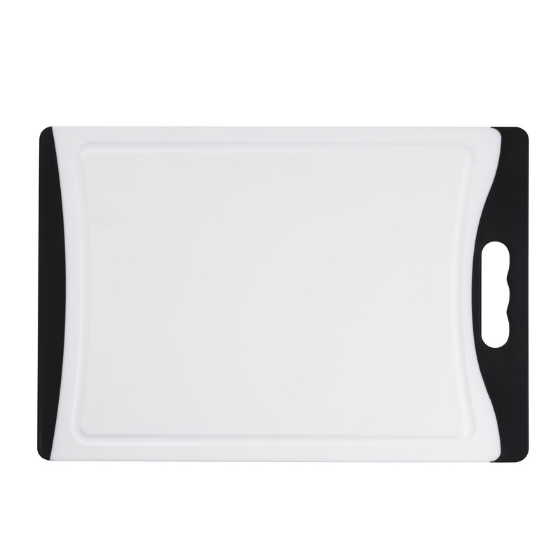 14&rdquo; White Poly Board with Black