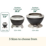 7.5&rdquo; Cleanburn Smokeless Tabletop Fire Pit 3