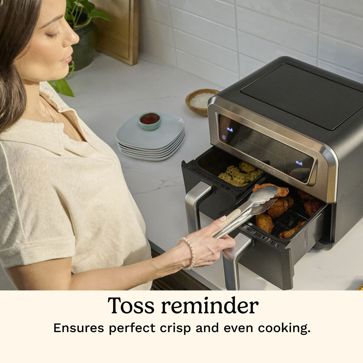 8.5-qt Dual Basket Air Fryer 7
