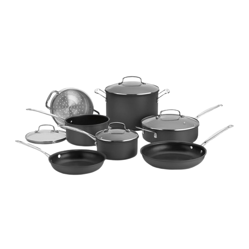 Chef's Classic™ Nonstick Hard Anodized 11 Piece Set