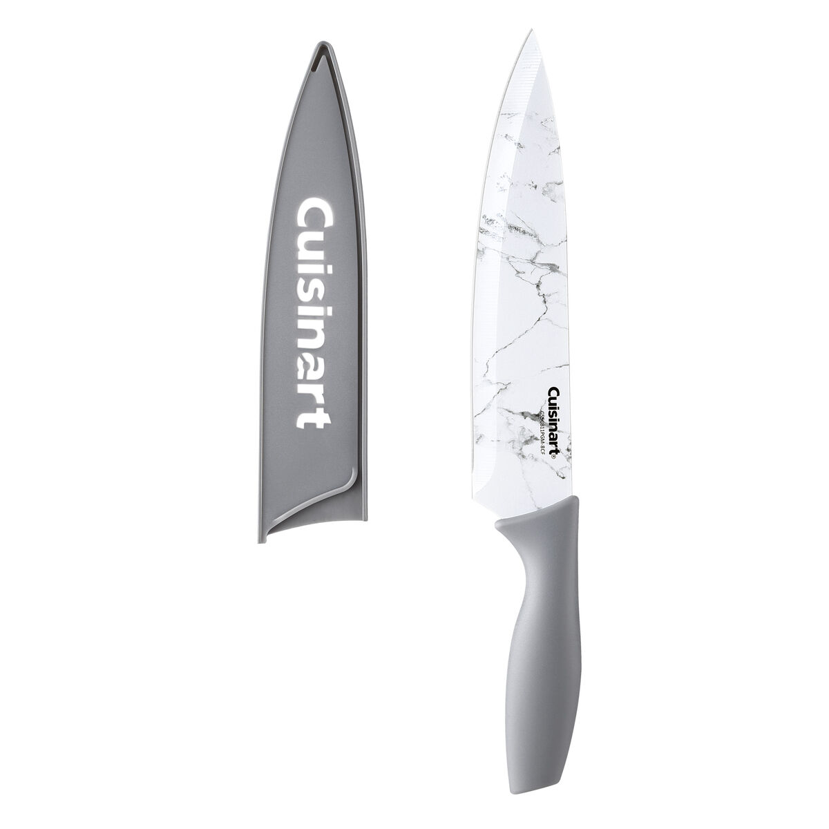 Discontinued Advantage 11pc Knife & Cutting Board Set - Grey Marble 2