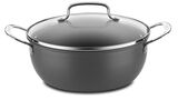 Chef's Classic&trade; Nonstick Hard Anodized 5 Quart Chili Pot with Cover
