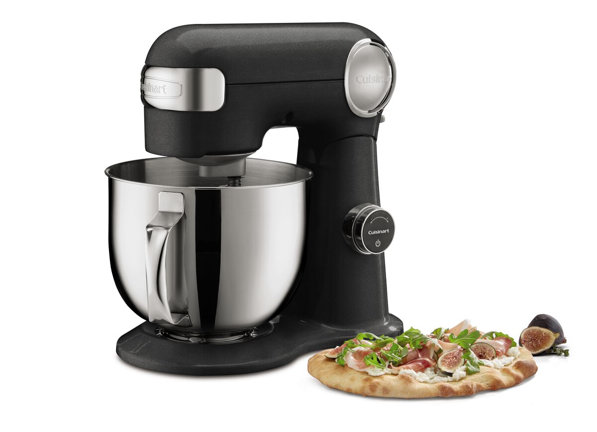 Cuisinart Precision Pro 5.5-Quart Digital Stand Mixer - 500W Motor, 12 Speeds, Preprogrammed Settings, Silver