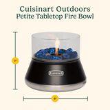 Petite Tabletop Fire Bowl 2