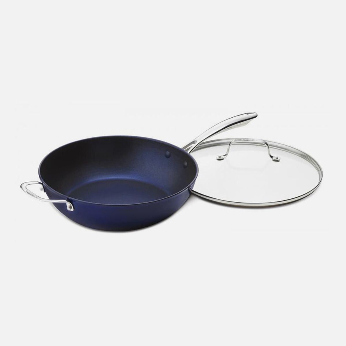 Discontinued 4.5 Quart Chef&rsquo;s Pan with Helper Handle & Cover 1