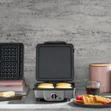 Belgian Waffle Maker with Pancake Plates