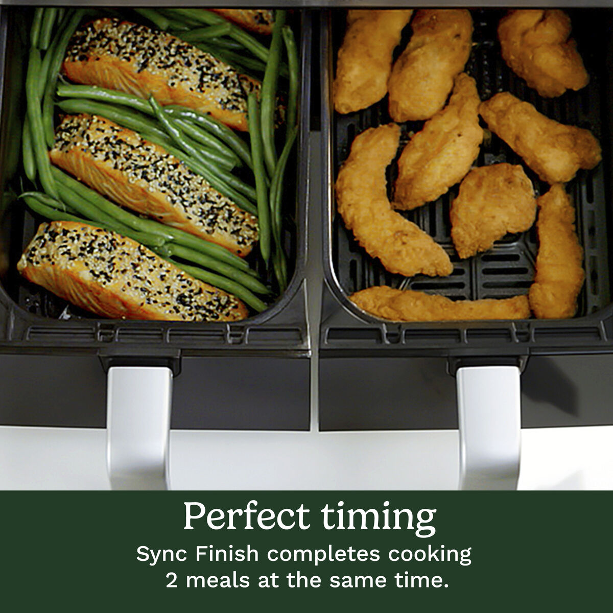 8.5-qt Dual Basket Air Fryer 8