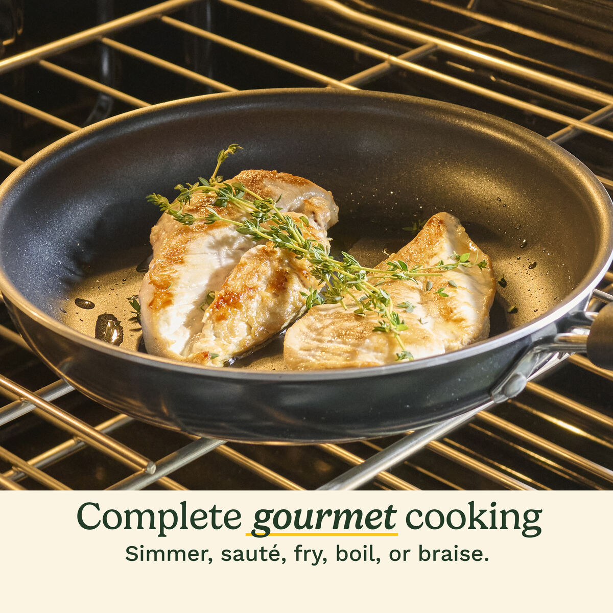 Advantage&reg; 11 Piece Nonstick Cookware Set