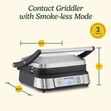 Griddler&reg; with Smoke-Less Mode