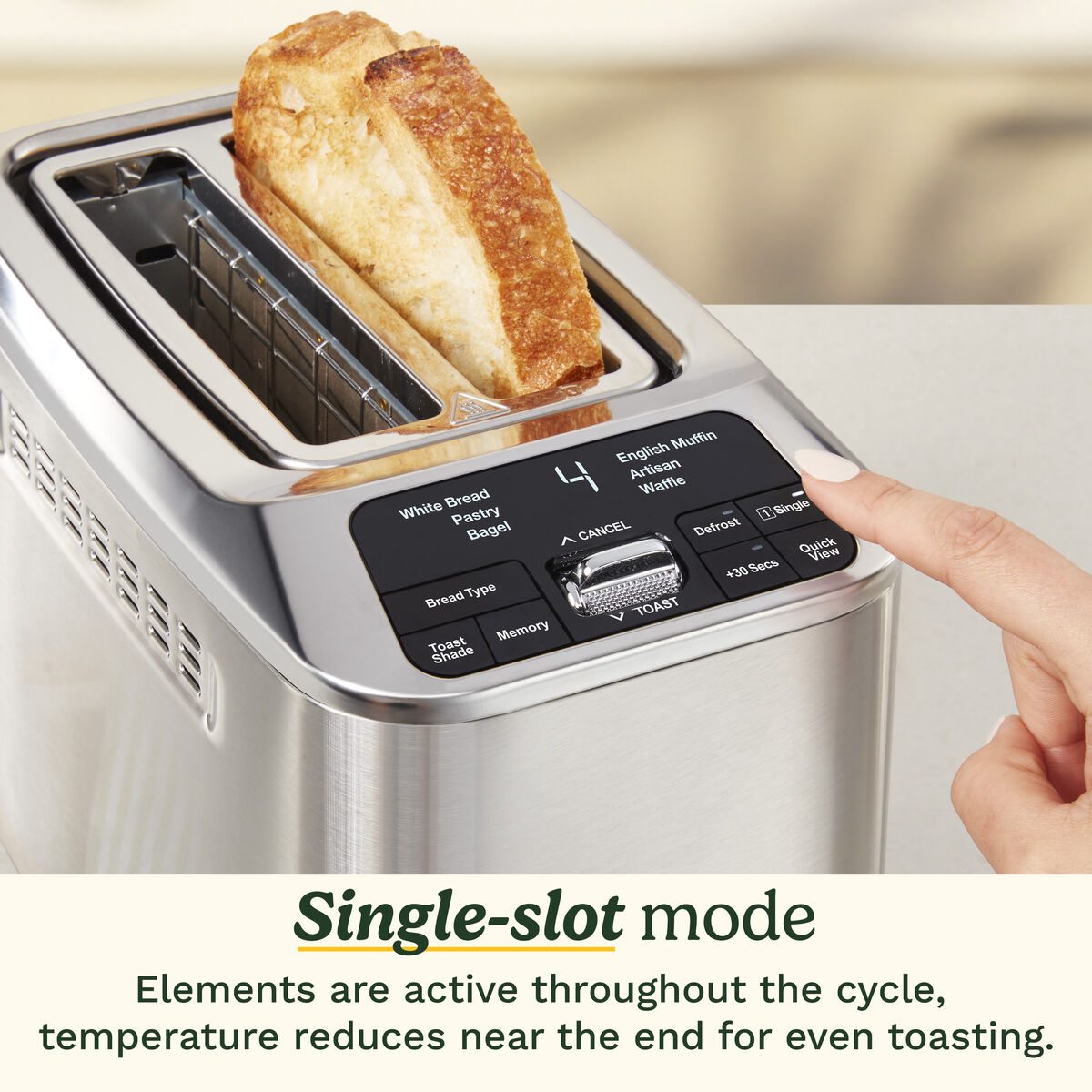 2-Slice Motorized Digital Toaster 10