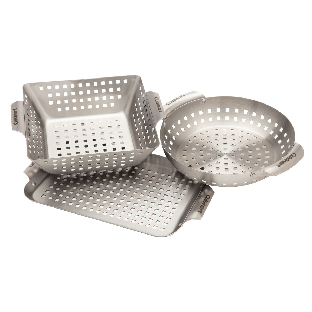 3 Piece Stainless Steel Topper Set 1