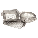 3 Piece Stainless Steel Topper Set 1