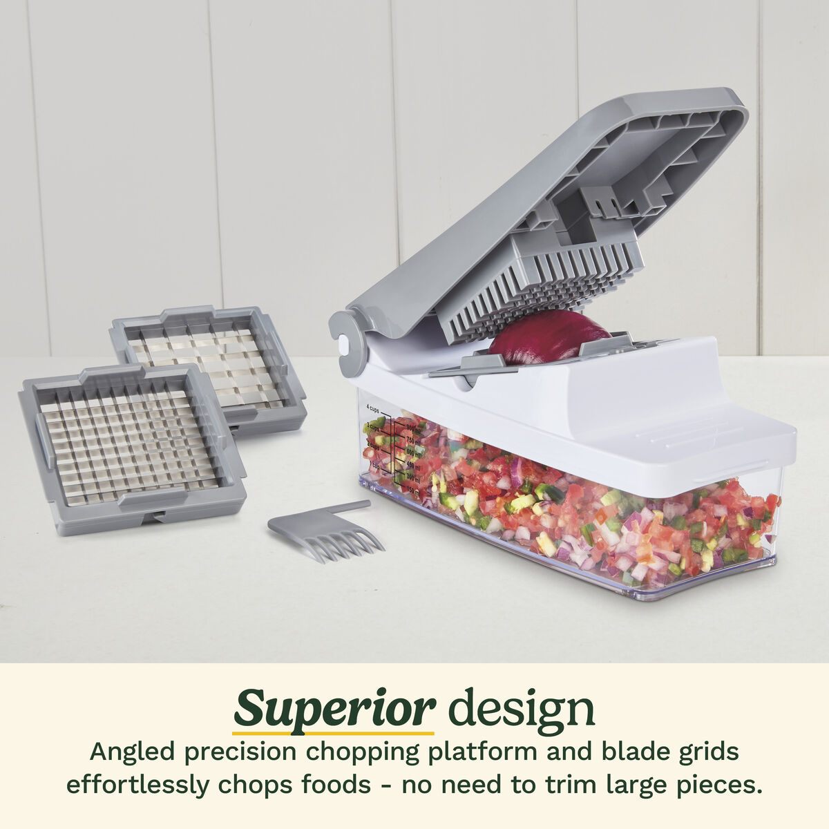 PrepExpress&reg; Vegetable & Fruit Chopper 2
