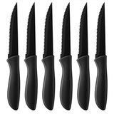 Discontinued 6 Piece Ceramic Coated Steak Knife Set 1