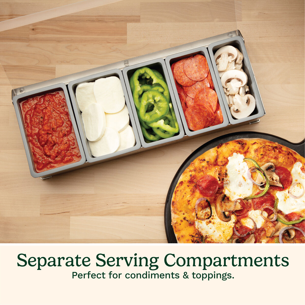Condiment & Topping Station - Cuisinart