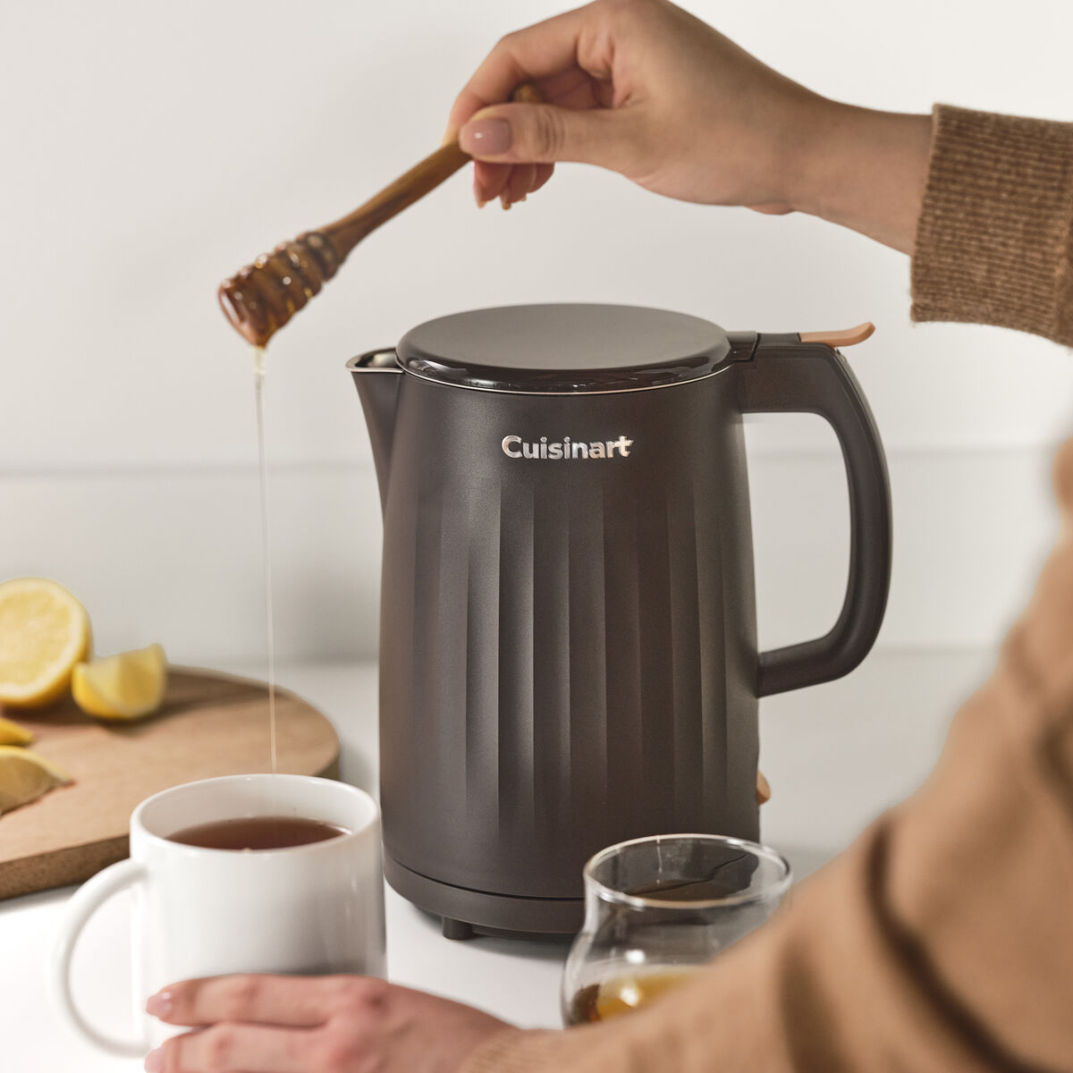 Soho&trade; 1-Liter Double-Wall Electric Kettle