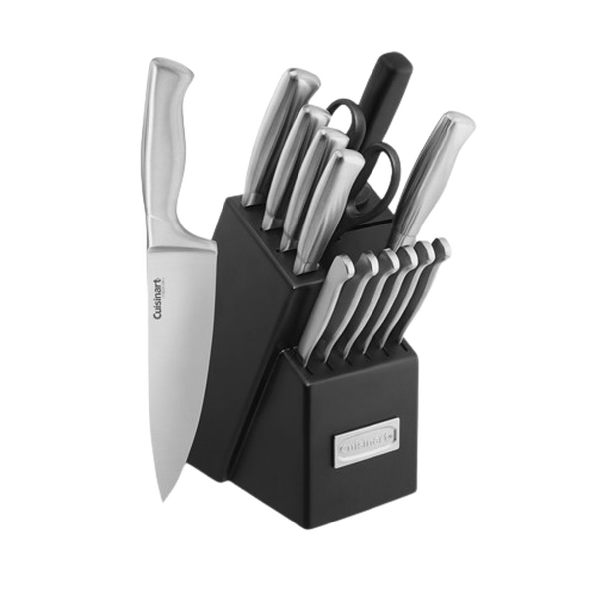 Stainless Steel Hollow Handle 15 Piece Knife Block Set 1