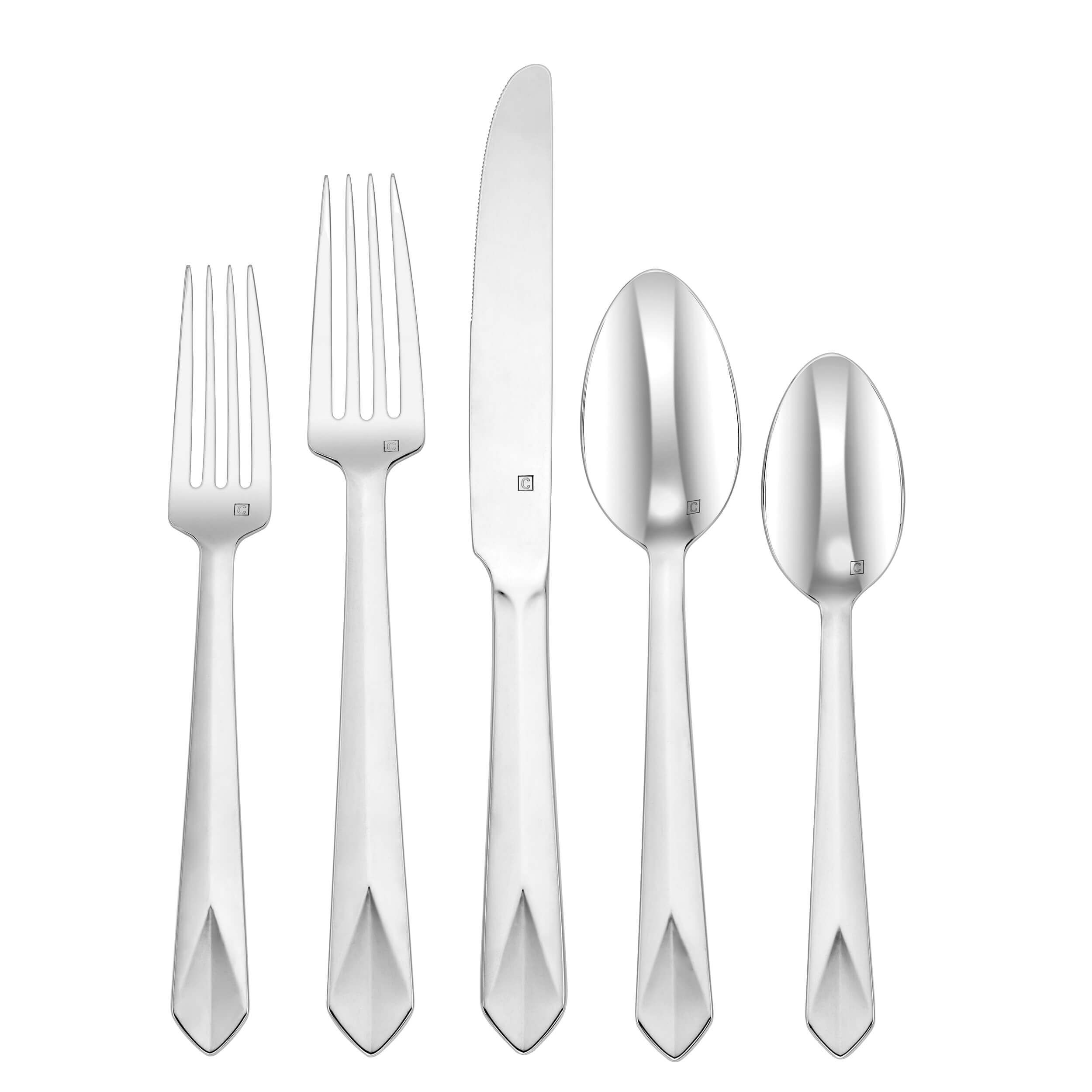 Elite Jolie Collection 20 piece Flatware Set - Cuisinart