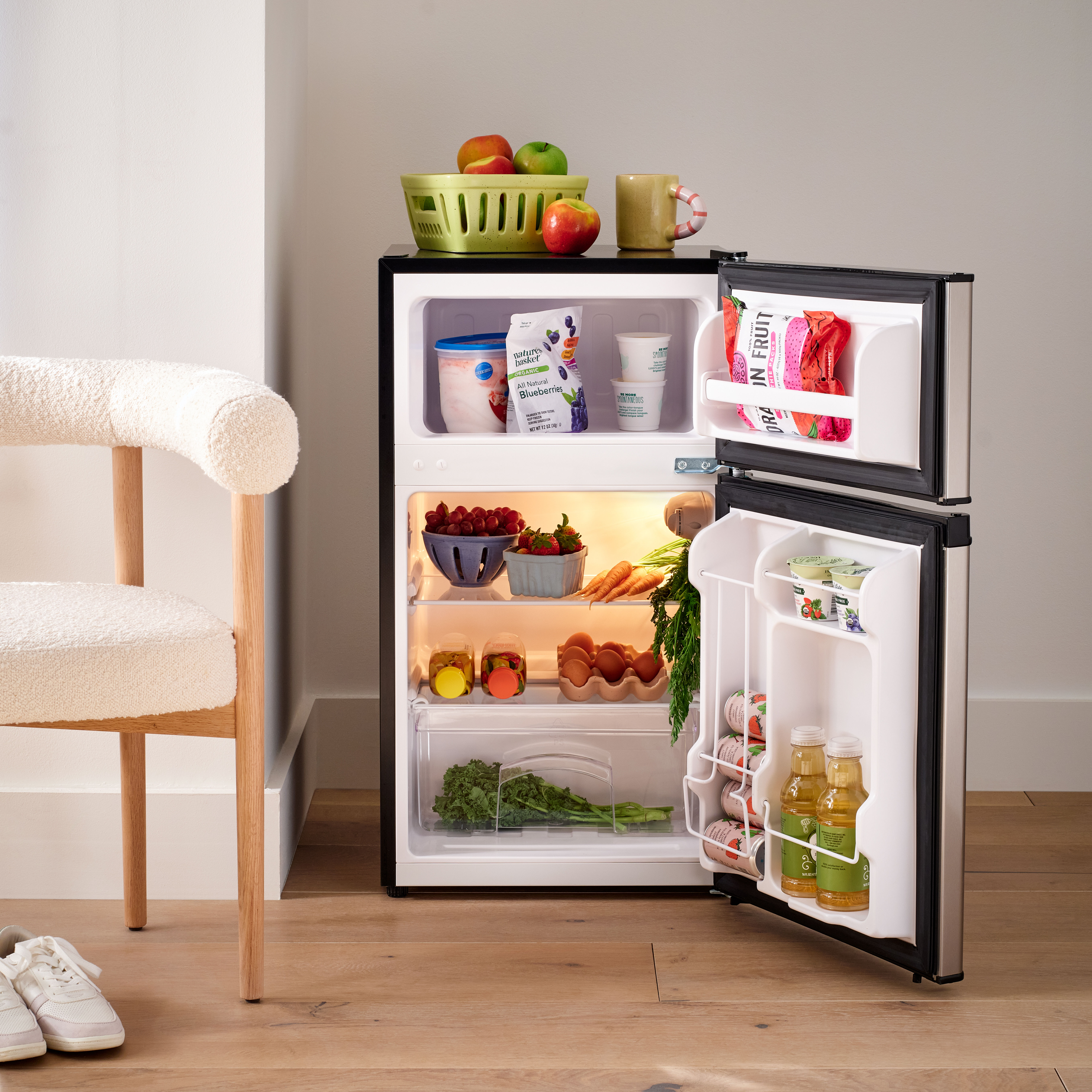 Compact full size refrigerator discount