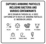 Discontinued Freestanding HEPA Air Purifier