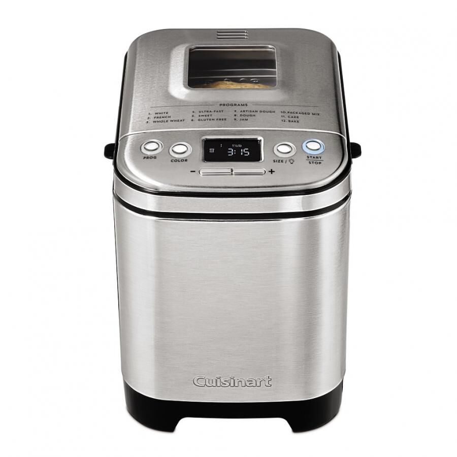 A8097  Cuisinart ホームベーカリー　CBK-110　シルバー Cuisinart CBK-110 Compact Automatic Electric Bread Maker Machine