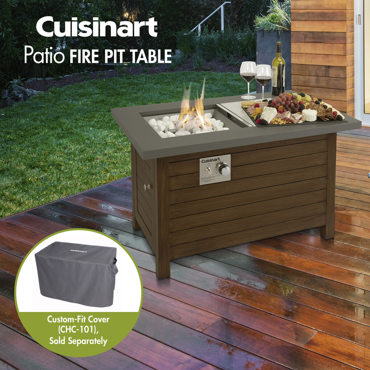 Patio Fire Pit Table 2