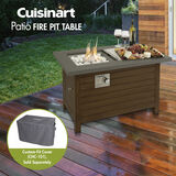 Patio Fire Pit Table 2