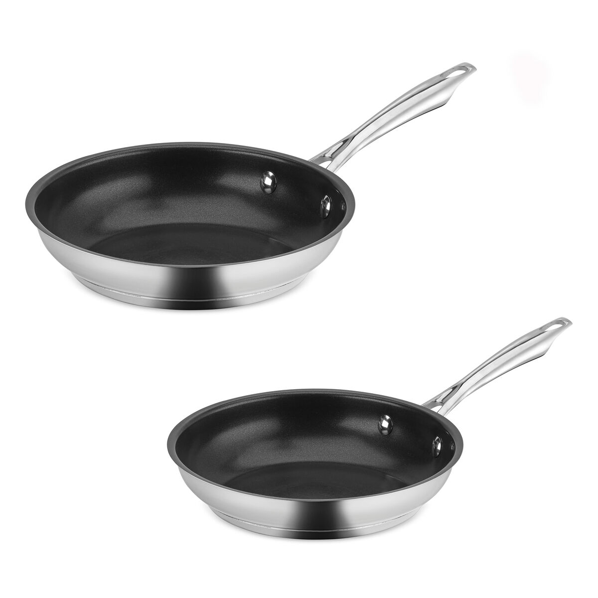 Discontinued Professional Series&trade; Stainless Steel 2pk Non-Stick Skillet Set (8&rdquo; & 10&rdquo;) 1