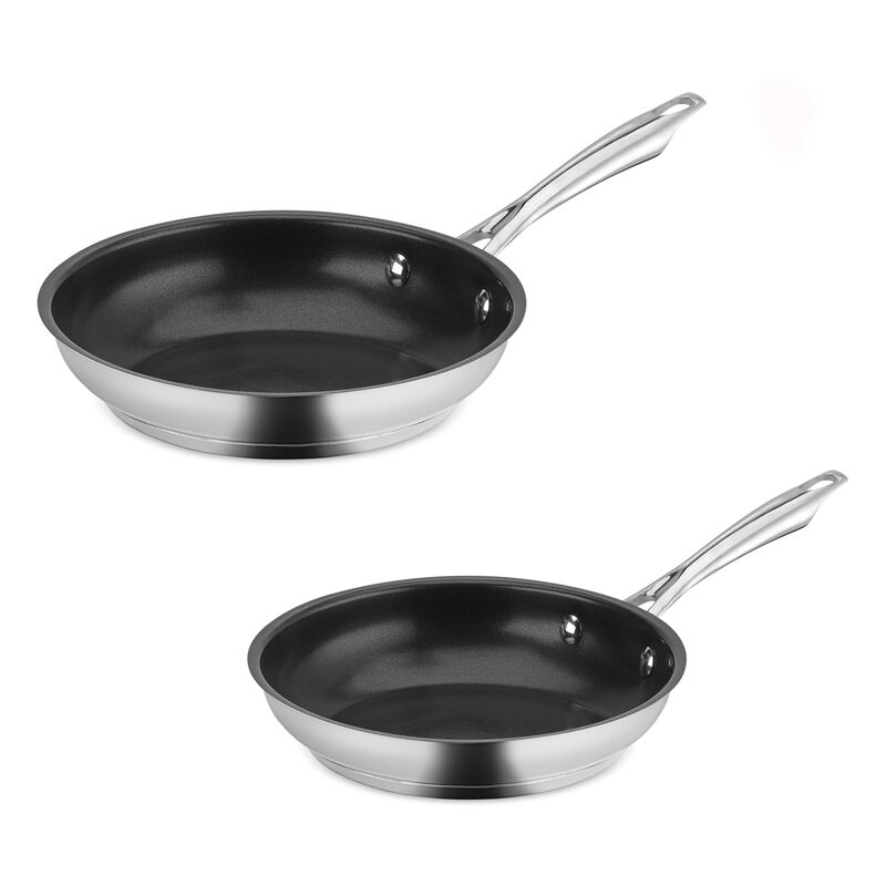 Discontinued Professional Series&trade; Stainless Steel 2pk Non-Stick Skillet Set (8&rdquo; & 10&rdquo;)