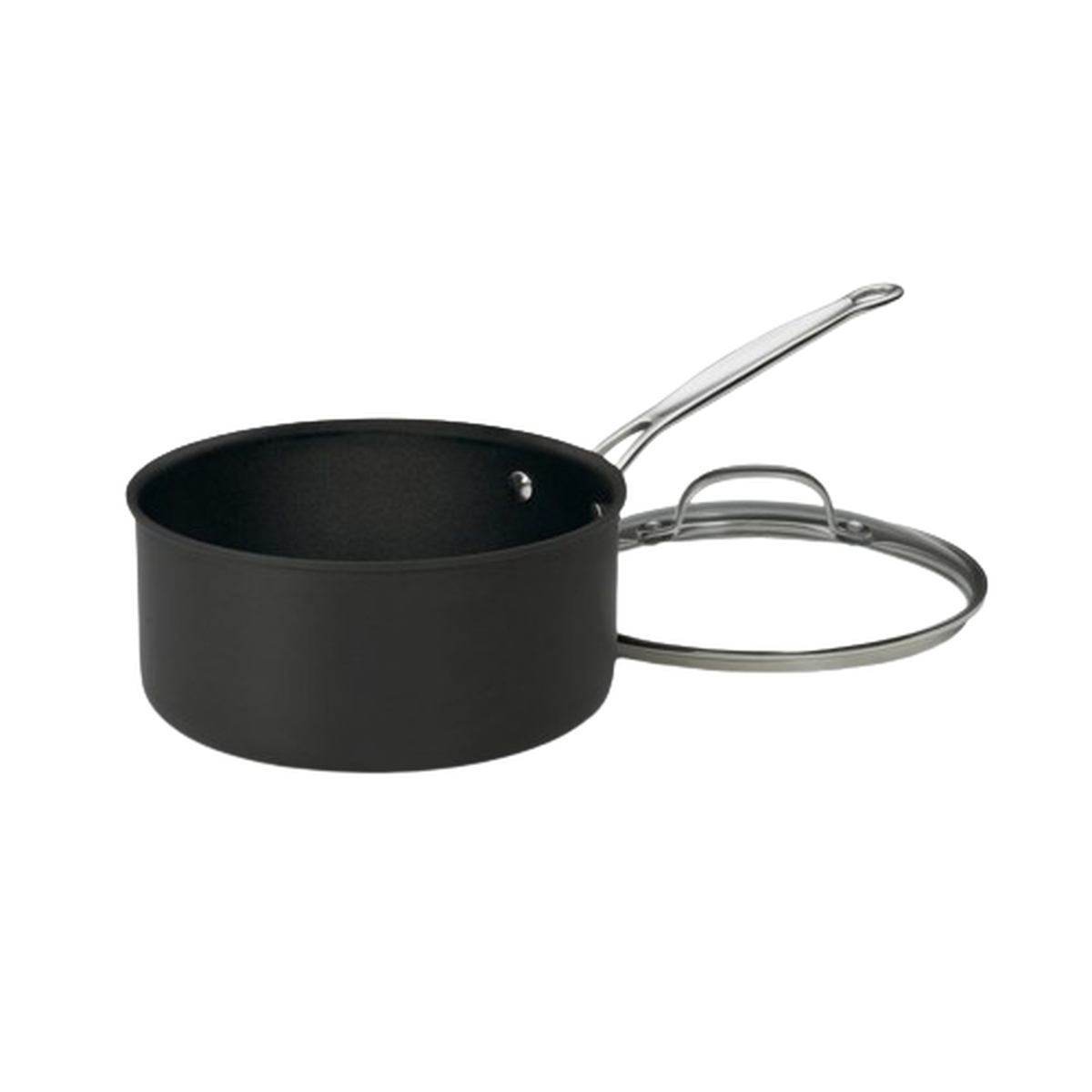 Discontinued Chef's Classic&trade; Non-Stick Hard Anodized 4 Quart Saucepan 1