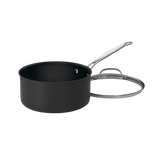 Discontinued Chef's Classic&trade; Non-Stick Hard Anodized 4 Quart Saucepan 1