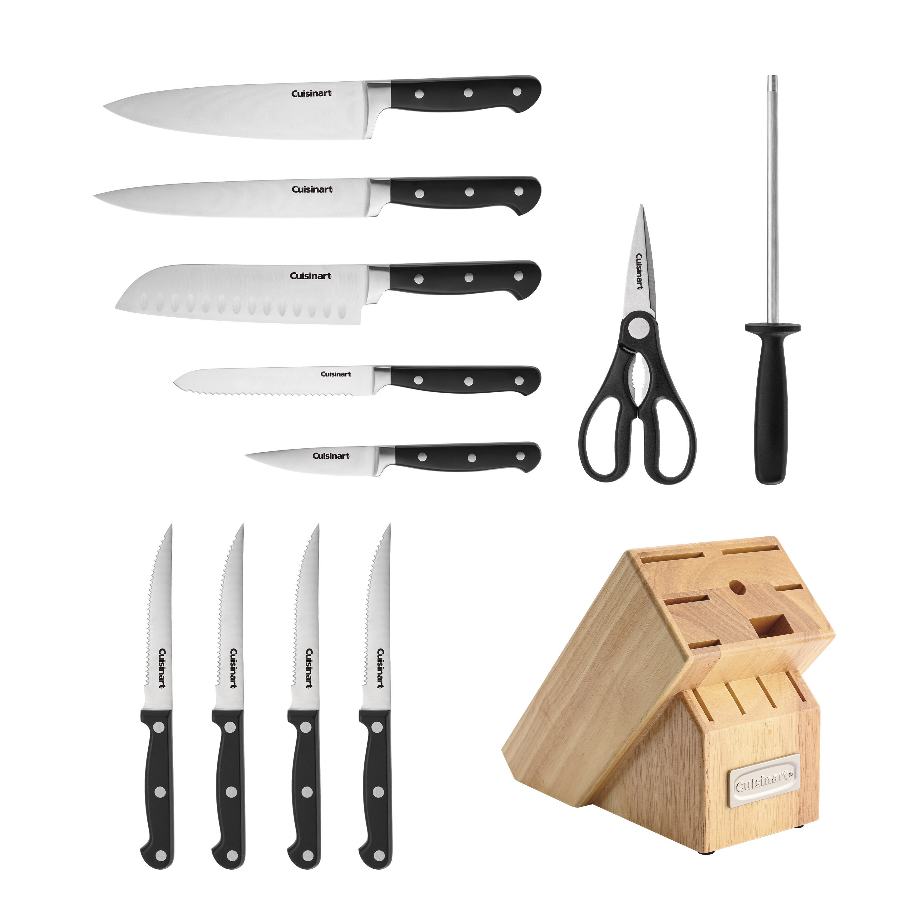 Discontinued Classic 12pc Triple Rivet Knife Block Set - Cuisinart