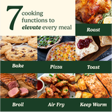 Artisan French Door Air Fryer Toaster Oven 2