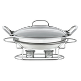 Classic Entertaining Collection 11" Round Buffet Server 1